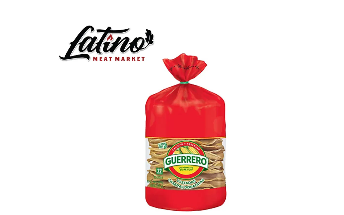 GUERRERO TOSTADAS CASERAS DORADITAS I TOASTED 22CT